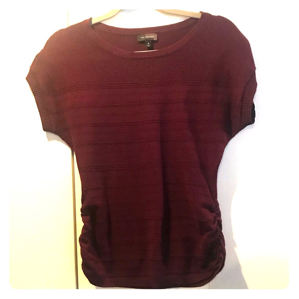 Plum The Limited Short-Sleeve Sweater